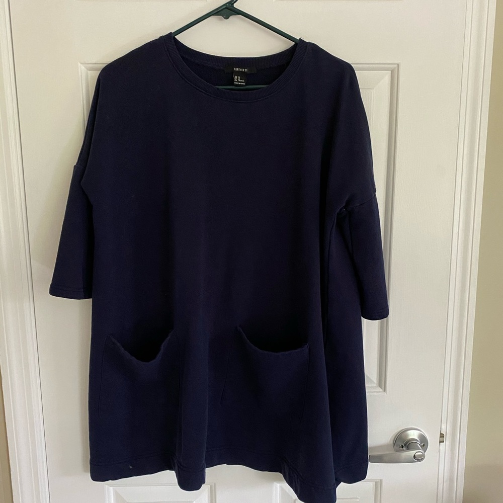 Forever 21 wide dress/long shirt size M